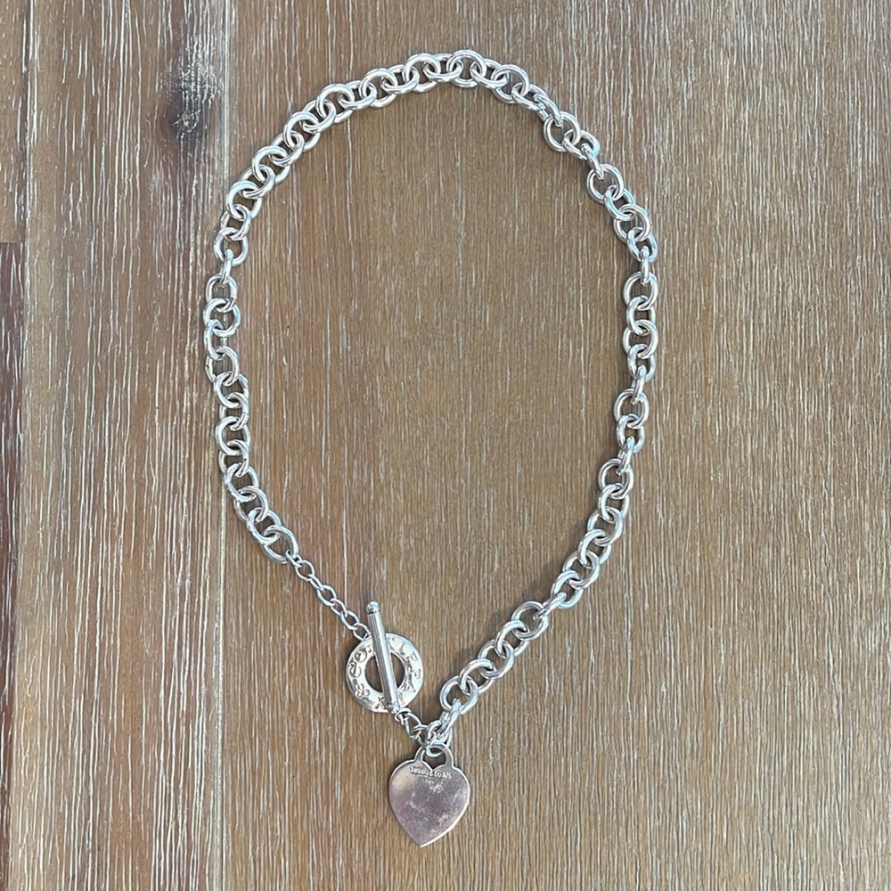 Tiffany & Co. Toggle link necklace